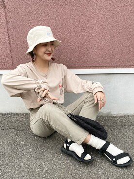 AIKAさん（レディース・158cm）の春コーディネート