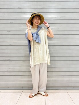 AIKAさん（レディース・158cm）の夏コーディネート