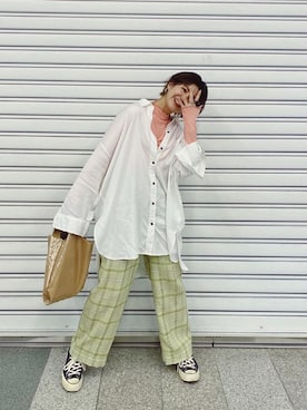 AIKAさん(レディース・158cm)の春コーディネート