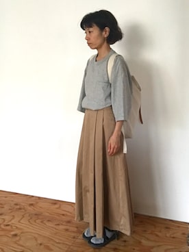 fukumorihiromiさん(レディース・148cm)の春コーディネート