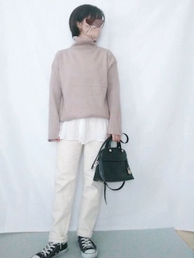 shiratama｡さん（レディース・154cm）の冬コーディネート