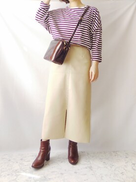 shiratama｡さん（レディース・154cm）の春コーディネート