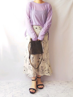 shiratama。さん(レディース・154cm)の春コーディネート