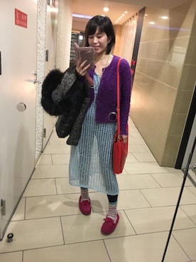 kahi さん（レディース・166cm）の冬コーディネート