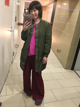 kahi さん（レディース・166cm）の冬コーディネート