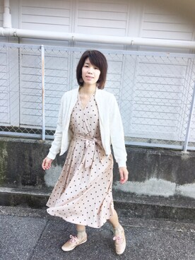 「YECCA VECCA（イェッカヴェッカ）のアイテム（ブルゾン）」を使った、kahi さん（レディース・166cm）の秋コーディネート