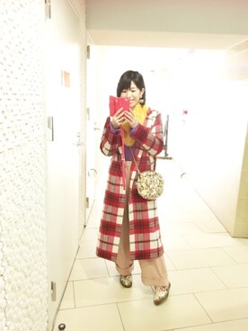 「NUMBER STANDARD DRWCYS（ナンバースタンダードドロシーズ）のアイテム」を使った、kahi さん（レディース・166cm）の冬コーディネート