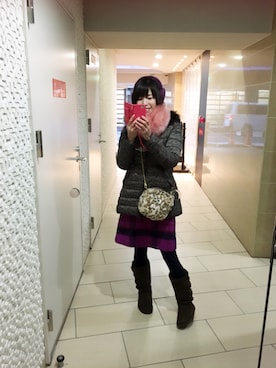 kahi さん（レディース・166cm）の冬コーディネート
