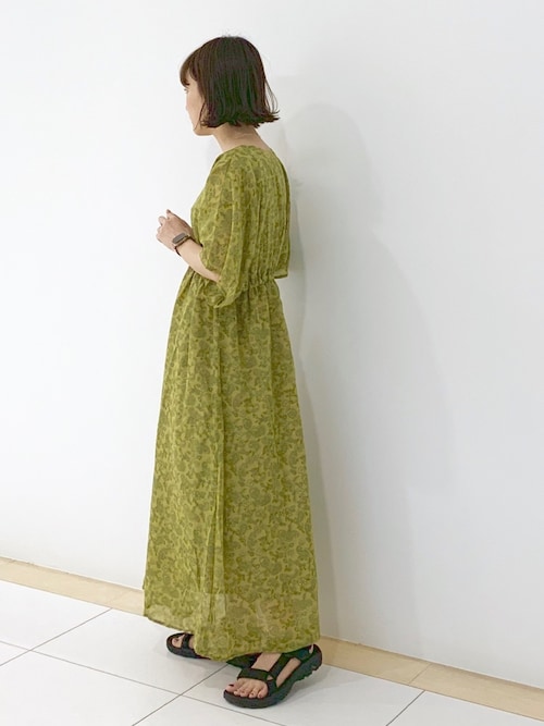 Atsuko Green Parks Earth Music Ecologyのワンピースを使ったコーディネート Wear