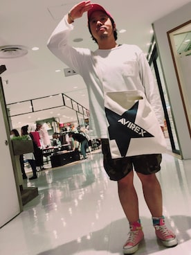 「トートバック」｜MITACHIさん（メンズ・160cm）の夏コーディネート