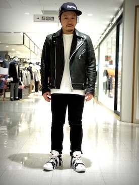 MITACHIさん（メンズ・160cm）の冬コーディネート