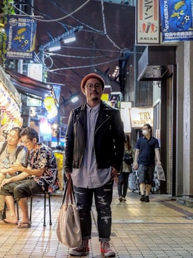 MITACHIさん（メンズ・160cm）の秋コーディネート