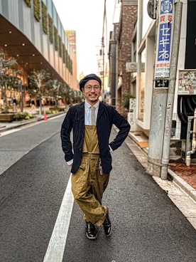 MITACHIさん（メンズ・160cm）の冬コーディネート