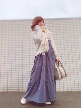 「リエディ(Re:EDIT)」｜emiさん（レディース・160cm）の冬コーディネート