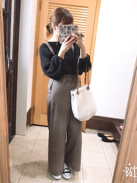 ﾁｮﾋﾞ✩さん（レディース・153cm）の冬コーディネート