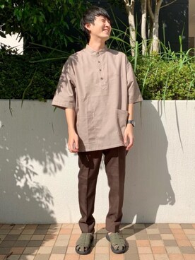 キクさん(メンズ・169cm)の夏コーディネート