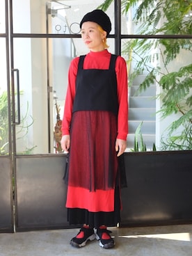 森山保奈美さんのコーディネート