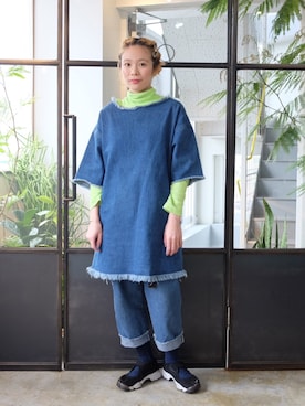 森山保奈美さんのコーディネート