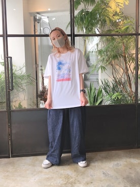 森山保奈美さんのコーディネート