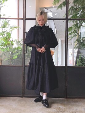 森山保奈美さんのコーディネート