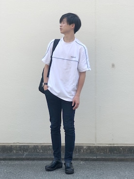 「ADER error（アーダーエラー）のアイテム」を使った、jinさん（メンズ・178cm）の夏コーディネート