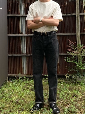 「アイテム（アナログ腕時計）」を使った、二軒茶屋さん（メンズ・178cm）の春コーディネート