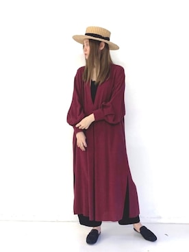 「Libra Cue（リブラ キュー）のアイテム（パンツ）」を使った、Libra Cue_Chihiroさん（レディース・167cm）の夏コーディネート