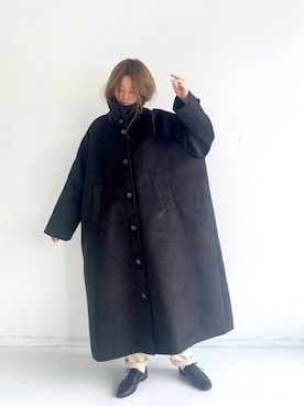「Libra Cue（リブラ キュー）のアイテム（ジャケット/アウター）」を使った、Libra Cue_Chihiroさん（レディース・167cm）の秋コーディネート