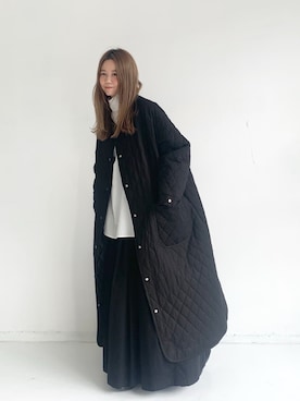 「Libra Cue（リブラ キュー）のアイテム（ジャケット/アウター）」を使った、Libra Cue_Chihiroさん（レディース・167cm）の秋コーディネート