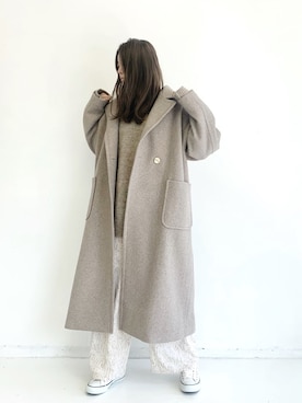 「Libra Cue（リブラ キュー）のアイテム（ジャケット/アウター）」を使った、Libra Cue_Chihiroさん（レディース・167cm）の秋コーディネート