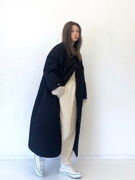 「Libra Cue（リブラ キュー）のアイテム（ジャケット/アウター）」を使った、Libra Cue_Chihiroさん（レディース・167cm）の秋コーディネート