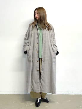 「Libra Cue（リブラ キュー）のアイテム（ジャケット/アウター）」を使った、Libra Cue_Chihiroさん（レディース・167cm）の冬コーディネート