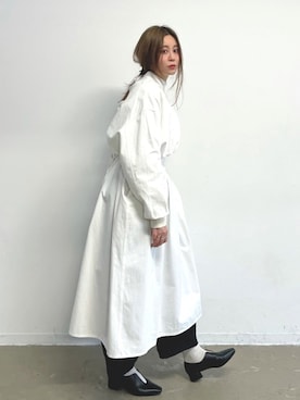 「Libra Cue（リブラ キュー）のアイテム（パンツ）」を使った、Libra Cue_Chihiroさん（レディース・167cm）の冬コーディネート