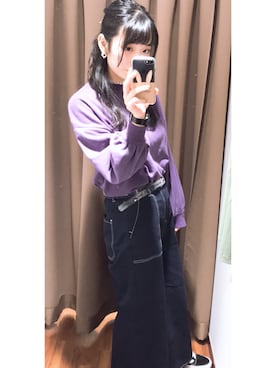 「アイテム（ピアス（両耳用））」を使った、ｈさん（レディース・167cm・20代）の秋コーディネート