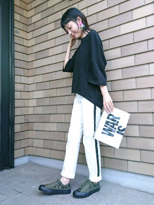 きい ピアス 両耳用 を使ったコーディネート Wear きい ピアス 両耳用 を使ったコーディネート Wear