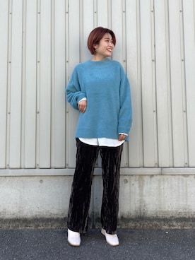 kaeさん（レディース・162cm）の冬コーディネート