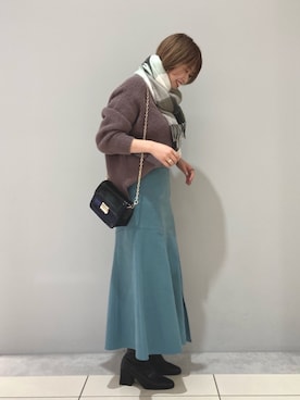 kaeさん（レディース・162cm）の冬コーディネート