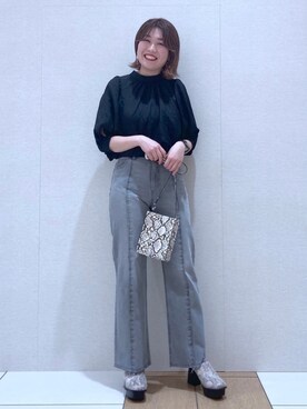 「KOMONO.（コモノ）のアイテム（アナログ腕時計）」を使った、kaeさん（レディース・162cm）の春コーディネート