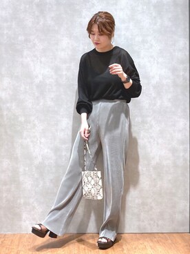 「KOMONO.（コモノ）のアイテム（アナログ腕時計）」を使った、kaeさん（レディース・162cm）の夏コーディネート