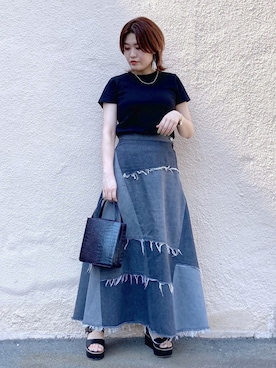 kaeさん（レディース・162cm）の夏コーディネート