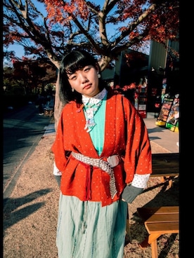 「和洋折衷」｜まりねさんさん（レディース・167cm・20代）の春コーディネート