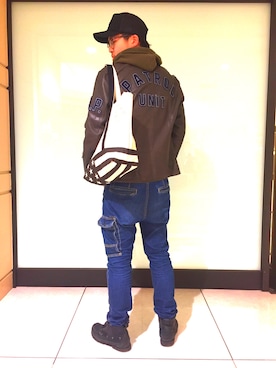 WATARUさん（メンズ・178cm）の冬コーディネート