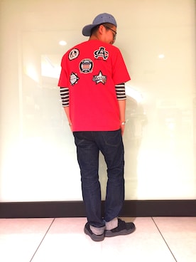 WATARUさん（メンズ・178cm）の夏コーディネート