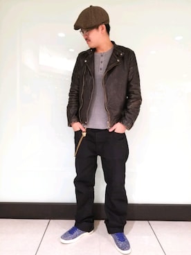 WATARUさん（メンズ・178cm）の秋コーディネート