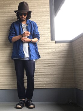 higerinseさん（メンズ・170cm）の夏コーディネート