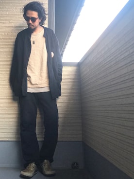 「CONEYのアイテム」を使った、higerinseさん（メンズ・170cm）の春コーディネート