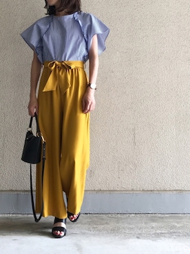 ikmさん（レディース・157cm）の夏コーディネート