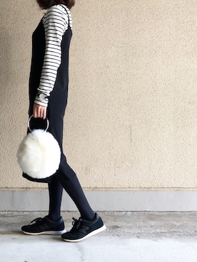 ikmさん（レディース・157cm）の冬コーディネート