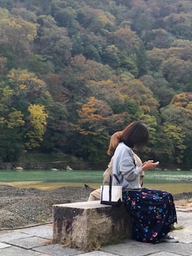 ikmさん（レディース・157cm）の秋コーディネート