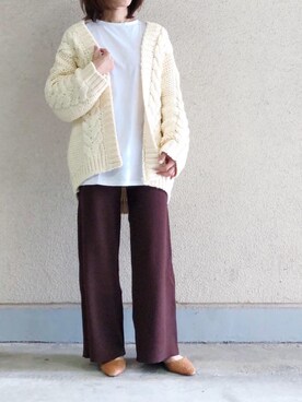 ikmさん（レディース・157cm）の秋コーディネート